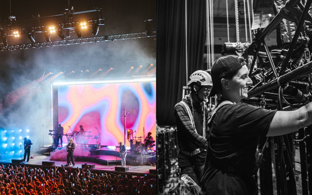 How Full-Time Techs Power LMG Touring | Sam Petty